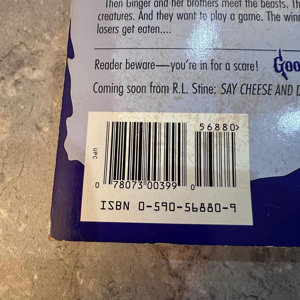 R.L. Stine Goosebumps #43 The Beast From The East Paperback 1996 Scholastic - Picture 4 of 9